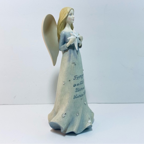 Lenox "Angel of the Stars" Sentiments Angels Figurine With COA - Picture 4 of 17